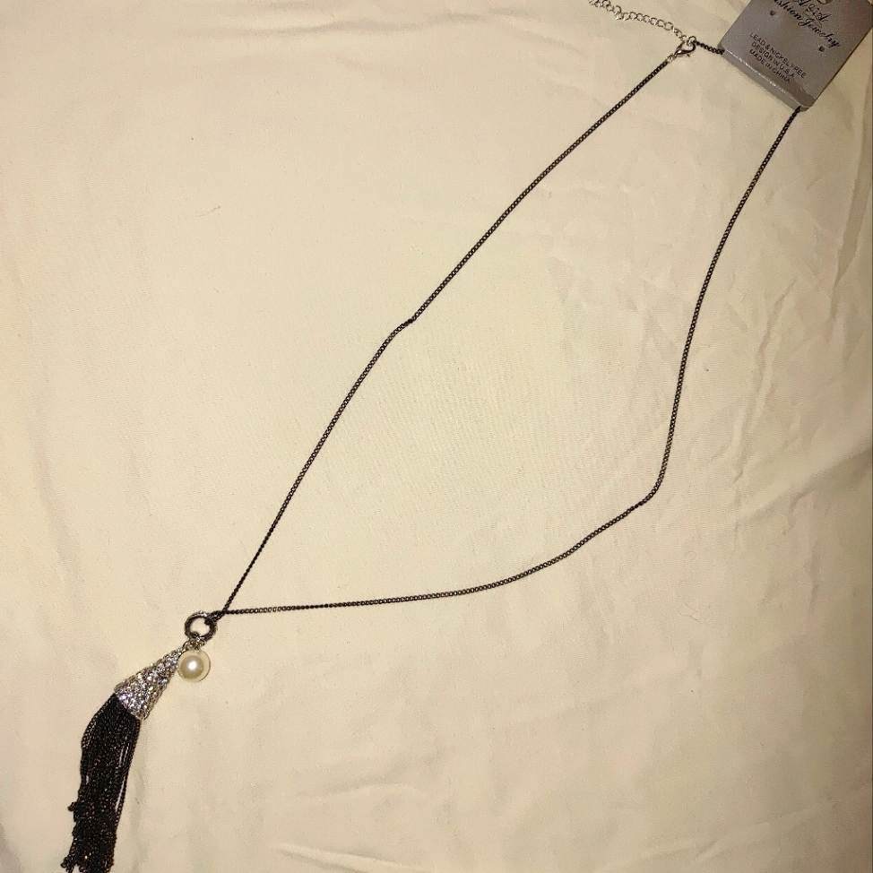 Adjustable Long Dangle Necklace